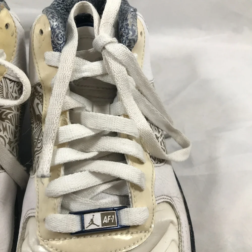 Nike Air Jordan AF-1 Fusion 20  White Lace Up Shoes 332122-103 Mens US 8 EU 41 - Picture 5 of 16